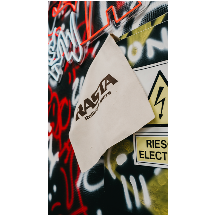 BOLSA TELA BLANCA RASTA BOLSA TELA BLANCA RASTA