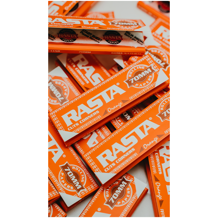 PAP.2X1€ NARANJA-70MM 200LIB EMB/9