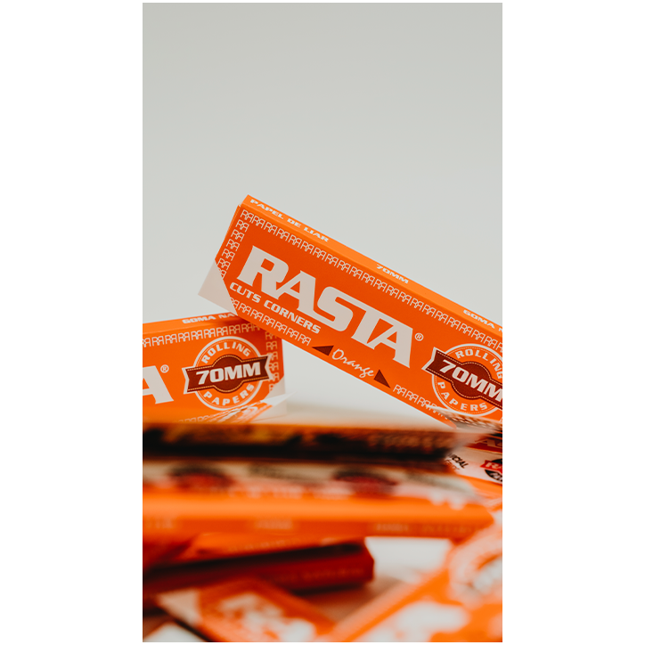 PAP.2X1€ NARANJA-70MM 200LIB EMB/9