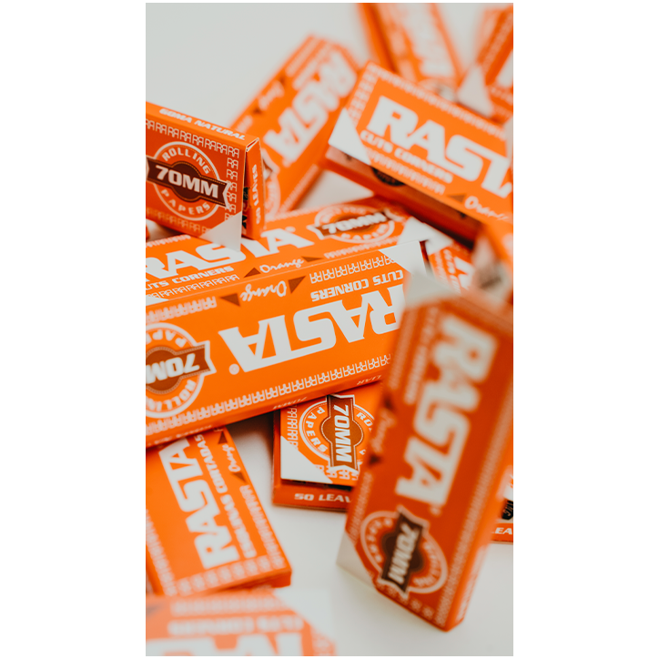PAP.2X1€-NARANJA-70MM*100LIB* EMB/9EXP