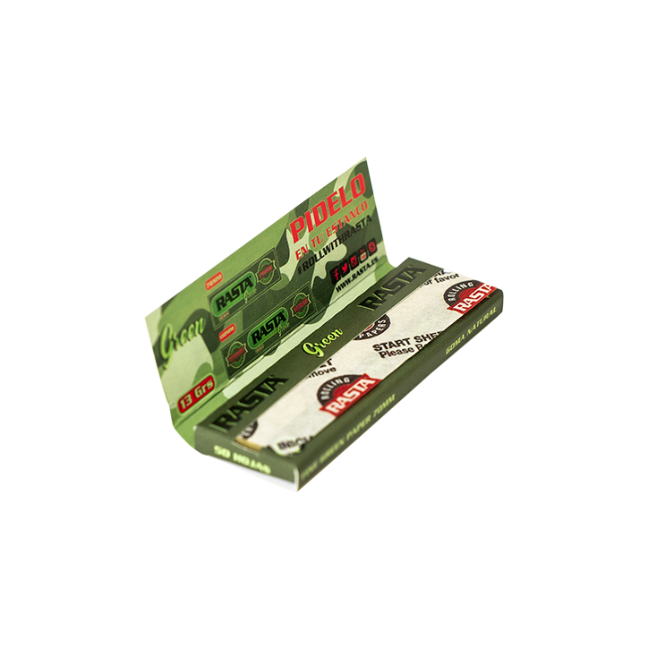 PAPEL 100 LIB. 2X1€ / 70MM VERDE 13 GRS. / EST: 100 UND / EMB: 9 EST,