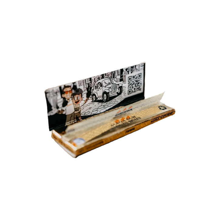 PAP.2X1´80€-60H-GOLD-78MM-100LIB-EMB/9EXP